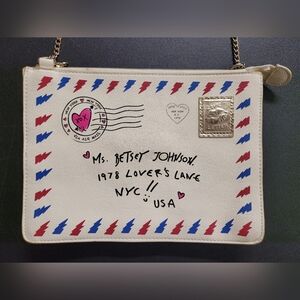 Betsey Johnson Envelope Crossbody Clutch